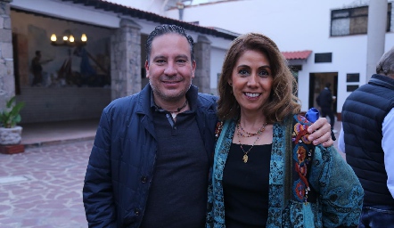 Jaime Rosales y Selene Lara.