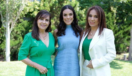  Laura Mitre, Ana Laura Rodríguez y Lorena Herrera.