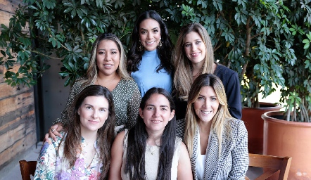  Mimí Franco, Laura Rodríguez, Araceli Palau, Gretel Fernández, Mariana Quindós y Martha de la Rosa.