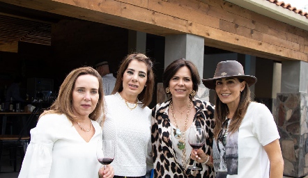  Rocío Valle, Beatriz Canseco, Ale Martínez y Came Stevens.