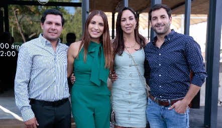  Alejandro Ordoñez, Adriana, Marisa y Fernando Rubio.