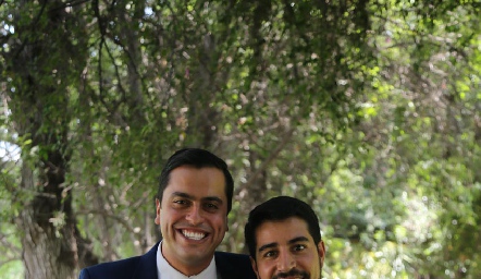  Omar Díaz y José Manuel Lázaro.