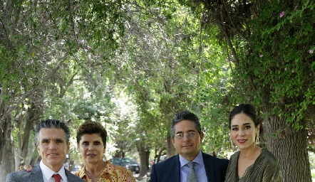  Luis Motilla, Vero Martínez, Gerardo Rodríguez y Maribel Lozano.