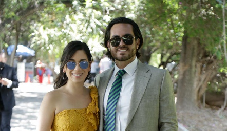  Sofía Balbontín y Mauricio Contreras.