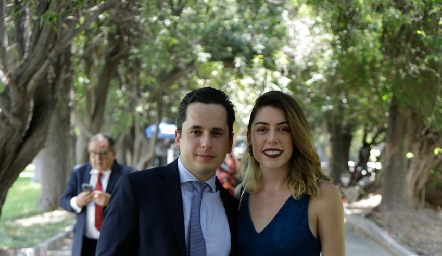  Agustín Soberón y Andrea Vilet.