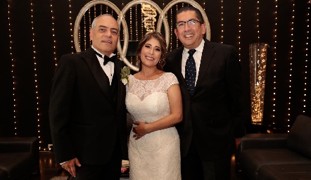  Hilario Altamirano, Aida Siller y Gerardo Bocard.