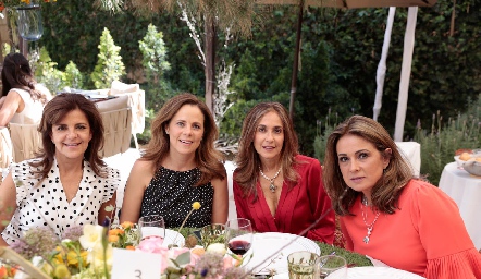  Patricia Silos, Patricia Fernández, Mónica Gaviño y Maru Martínez.