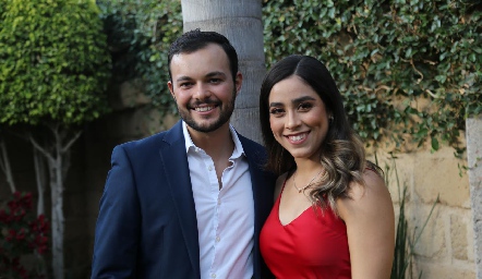  Daniela de la Huerta y Daniel Medina.