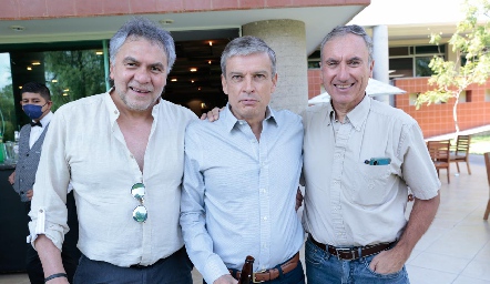  Fernando Guzmán, Gerardo Díaz Infante y Luis Stevens.
