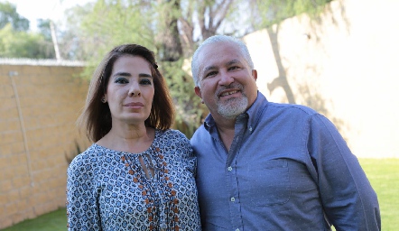Bety Canseco y Guillermo Báez.
