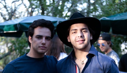  Manolo Martins y Juan Pablo Payán.