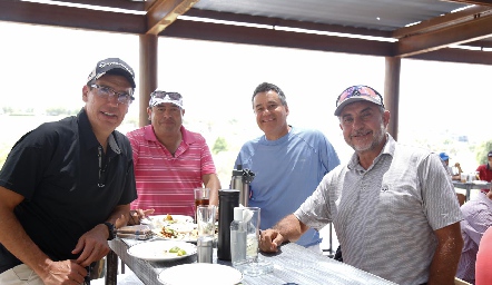 Mauricio Alcalde, Fito Arriaga, Paco Granados y Javier Alcalde.