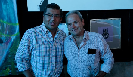  Gustavo Hernández y Paulino Cavazos.