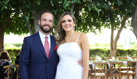  Armando Cosío Díaz y Paola Torre Gómez ya son esposos.
