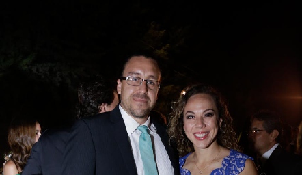 David García y Marcela Guevara.