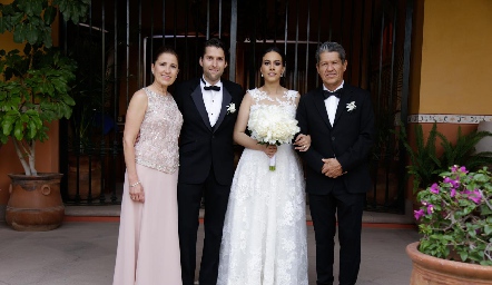  Verónica Rangel, Eduardo Martínez, Lula Torres y Lauro Martínez.