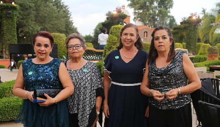  Maribel, Luz Elena, Marcela y Lourdes Rangel.