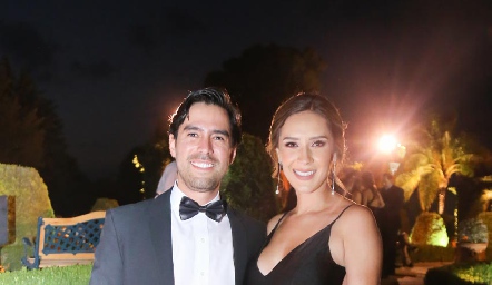  Alejandro González y Estefanía Gutiérrez.