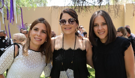  Neli Esper, Gaby Suárez y María Vargas.