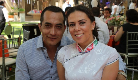  Roberto García y Rocío Acosta.