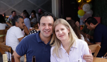  Ricardo Berrones y Lizeth Montejano.