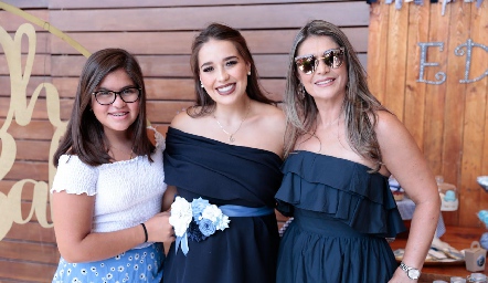  Alejandra Arcamasilla, Sofía Dorantes y Adriana Sole.