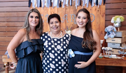  Adriana Sole, Martha Hernández y Sofía Dorantes.