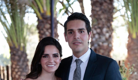  Adriana Olmos y Mauricio Tobías ya son esposos.