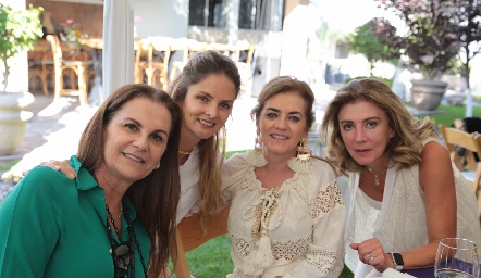  Raquel Eichelmann, María José López, Adriana Carrera y Ana Meade.