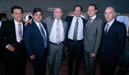  Andrés Martínez, Francisco Leos, Caly Hinojosa, Jorge Morales, Xavier Nava y Juan Carlos Nieto.