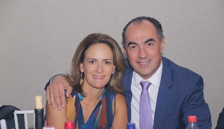 Daniela Coulon y Fernando López.