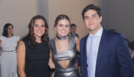  Gabriela Medlich, Faride Pérez y Fernando Abaroa.