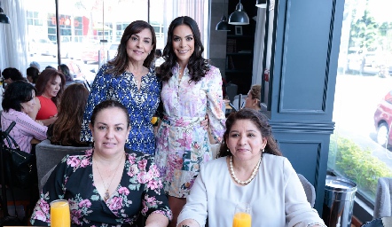  Laura Mitre, Ana Laura Rodríguez, Ana Alvarado y Lorena Martínez.