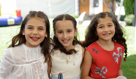  Sofi, Silvana y Romina.