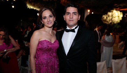  Alejandra Rangel y Rodrigo de la Rosa.
