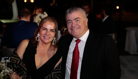  Patricia del Bosque y Roberto Lozano.