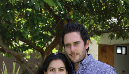 Claudia Díaz de León y Carlos del Valle.