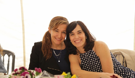  Lorena Favela y Raquel Trigo.