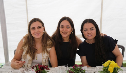  Marisol Cabrera, Armida Enríquez e Isa Torre.