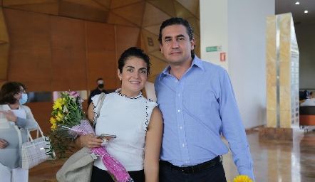  Ana Sofía Velázquez y Alejandro Oropeza.