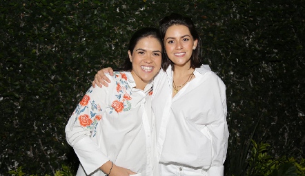 María Julia Valle y Victoria Alvarez.