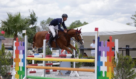  Competencia ecuestre en el Hípico Beleño.
