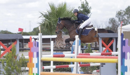  Competencia ecuestre en el Hípico Beleño.