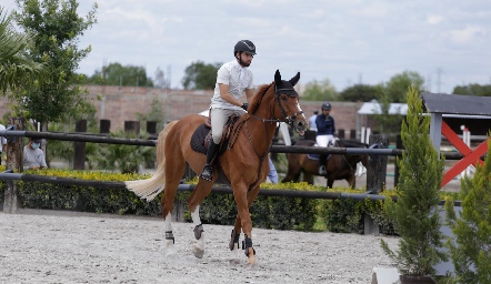  Competencia ecuestre en el Hípico Beleño.