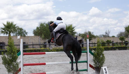  Competencia ecuestre en el Hípico Beleño.