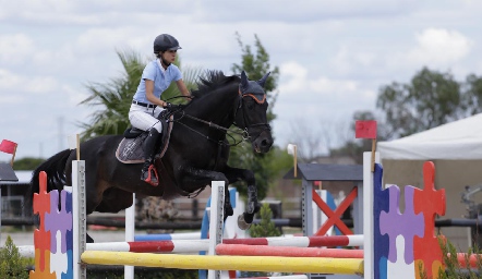  Competencia ecuestre en el Hípico Beleño.