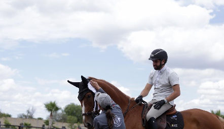  Competencia ecuestre en el Hípico Beleño.