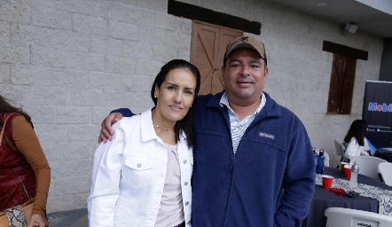  Rocío López y Oscar González.