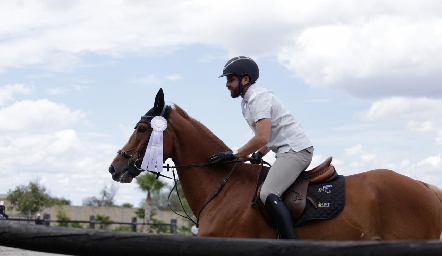  Competencia ecuestre en el Hípico Beleño.