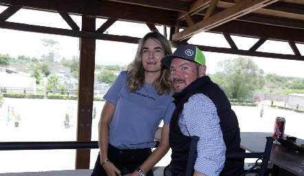  Lorena Ibarra y Chema Rosillo.